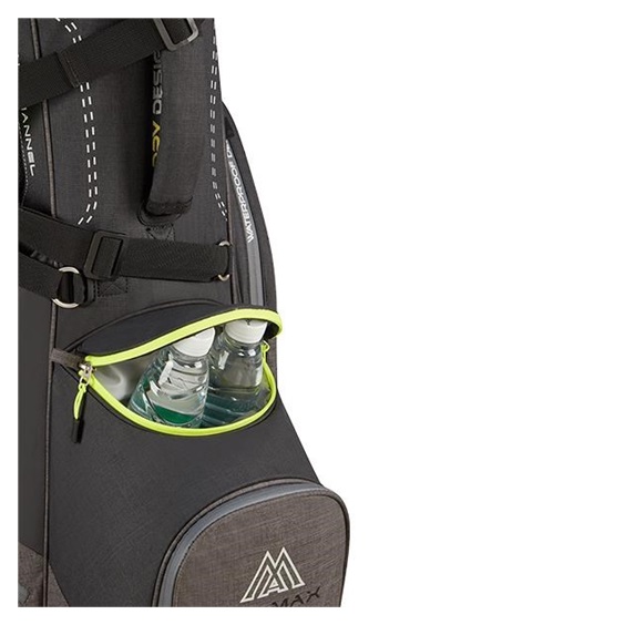 Big Max Dri Lite Hybrid Plus Standbag, schwarz/grau/limette