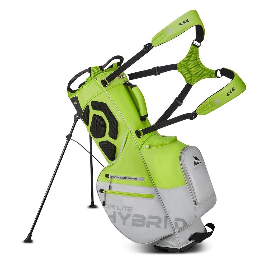 Big Max Dri Lite Hybrid Plus Standbag, silber/limette