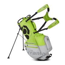 Big Max Dri Lite Hybrid Plus Standbag, silber/limette