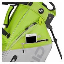 Big Max Dri Lite Hybrid Plus Standbag, silber/limette