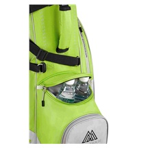 Big Max Dri Lite Hybrid Plus Standbag, silber/limette