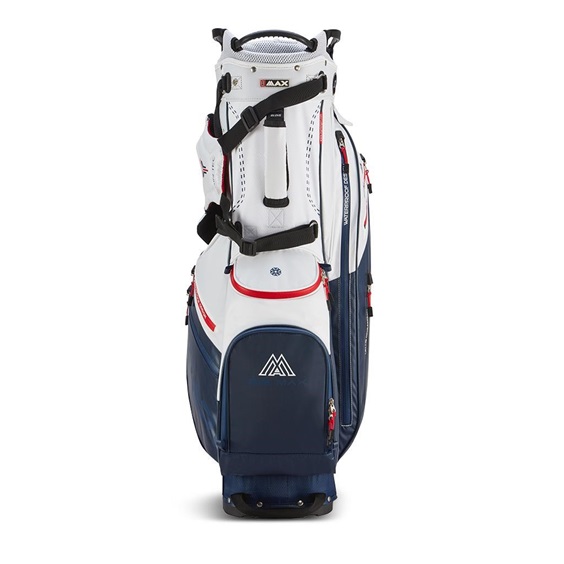 Big Max Dri Lite Hybrid Plus Standbag, weiss/dunkelblau/rot