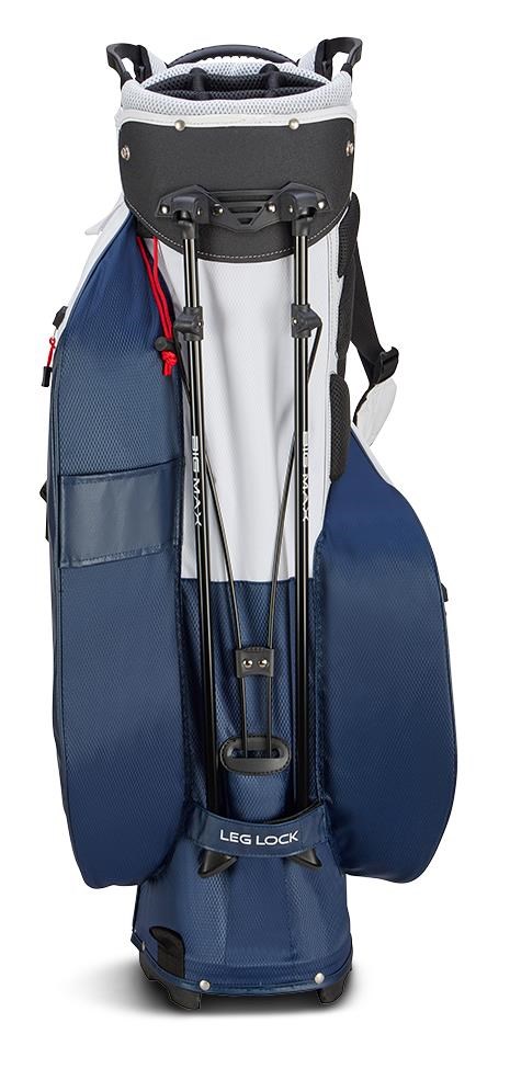 Big Max Dri Lite Hybrid Plus Standbag, weiss/dunkelblau/rot