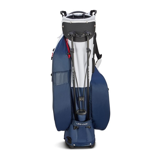 Big Max Dri Lite Hybrid Plus Standbag, weiss/dunkelblau/rot