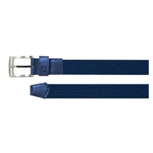 Damen Geflochtener Damen Stretchgürtel, marine
