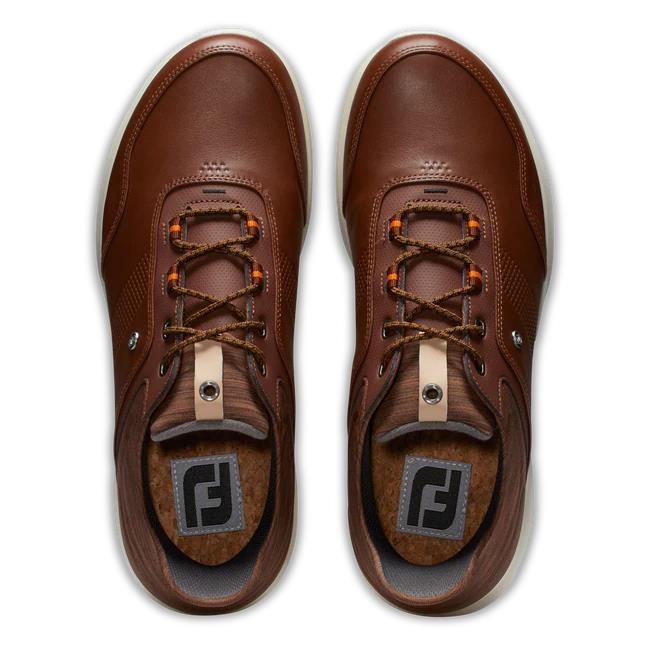 FootJoy Stratos Herren Golfschuhe, cognac/braun