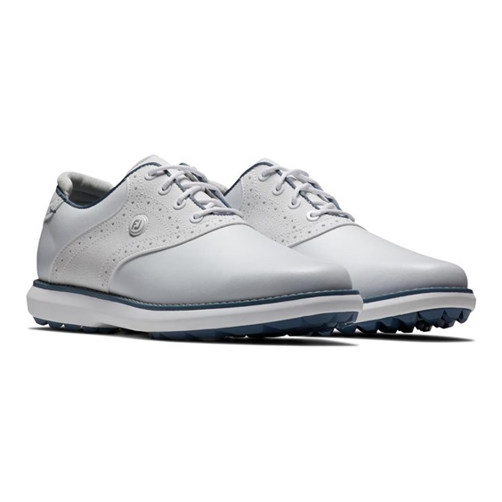 FootJoy Traditions Damen Golfschuhe, weiss