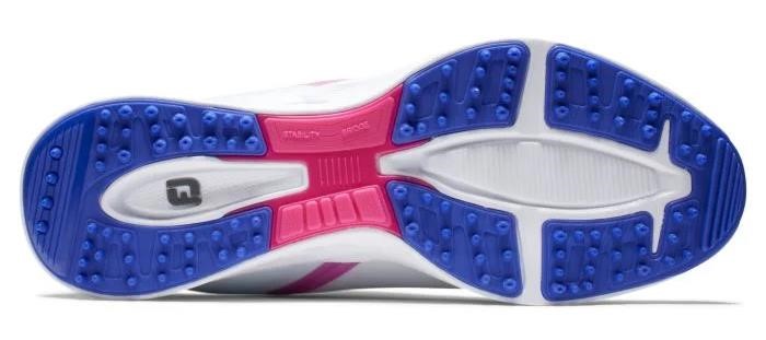 FootJoy Fuel Sport Damen Golfschuhe, weiss/rosa