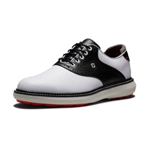 FootJoy Traditions Herren Golfschuhe, weiss/schwarz