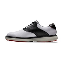 FootJoy Traditions Herren Golfschuhe, weiss/schwarz