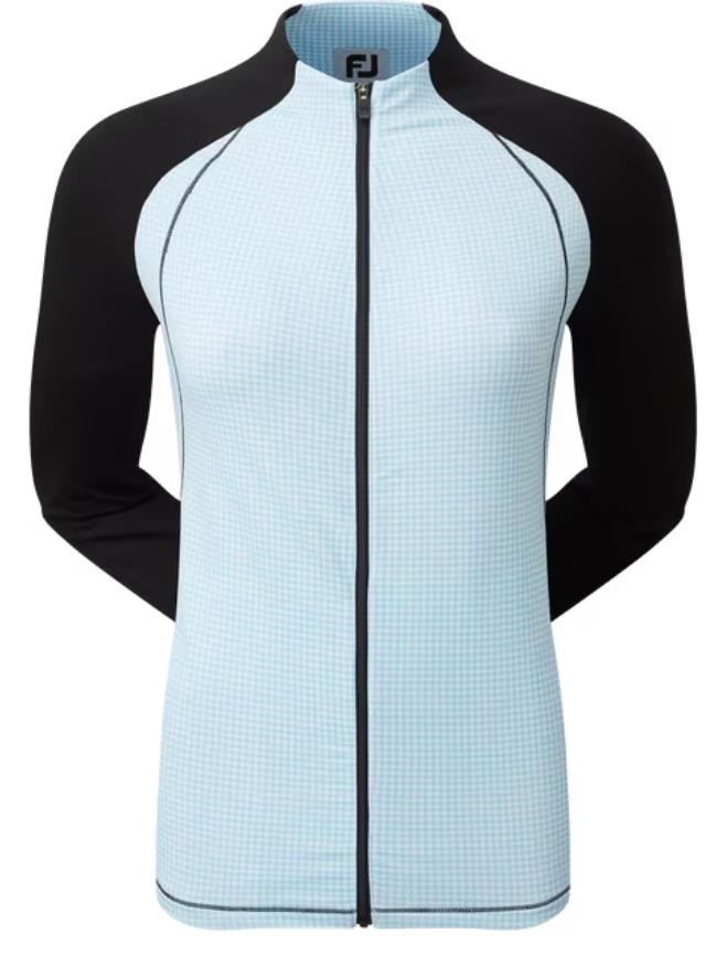 FootJoy Houndstooth Printed Damen Sweatshirt, blau