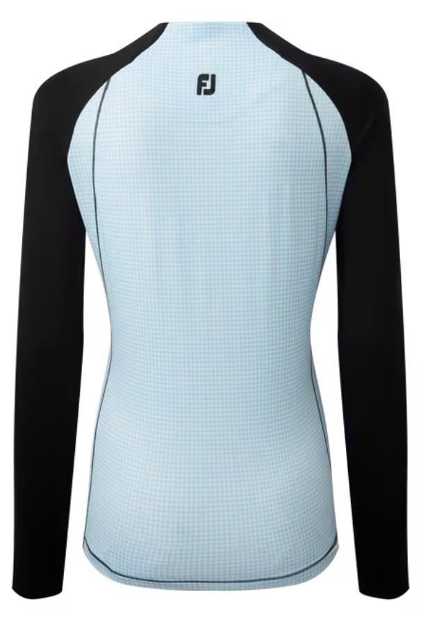 FootJoy Houndstooth Printed Damen Sweatshirt, blau
