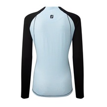 FootJoy Houndstooth Printed Damen Sweatshirt, blau