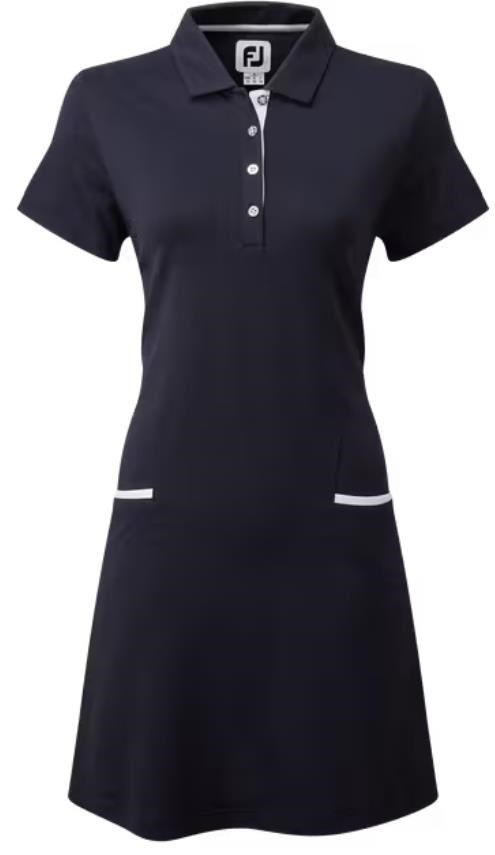 FootJoy Golf Damen Golfkleid, dunkelblau/weiss