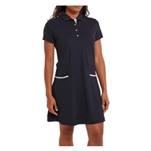 FootJoy Golf Damen Golfkleid, dunkelblau/weiss