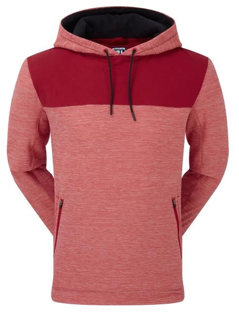 FootJoy Thermal Hoodie Herren Sweatshirt, rot/schwarz