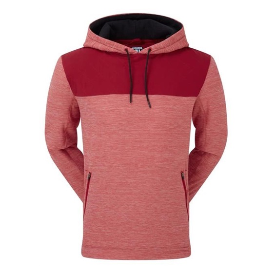 FootJoy Thermal Hoodie Herren Sweatshirt, rot/schwarz