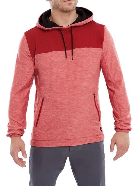 FootJoy Thermal Hoodie Herren Sweatshirt, rot/schwarz