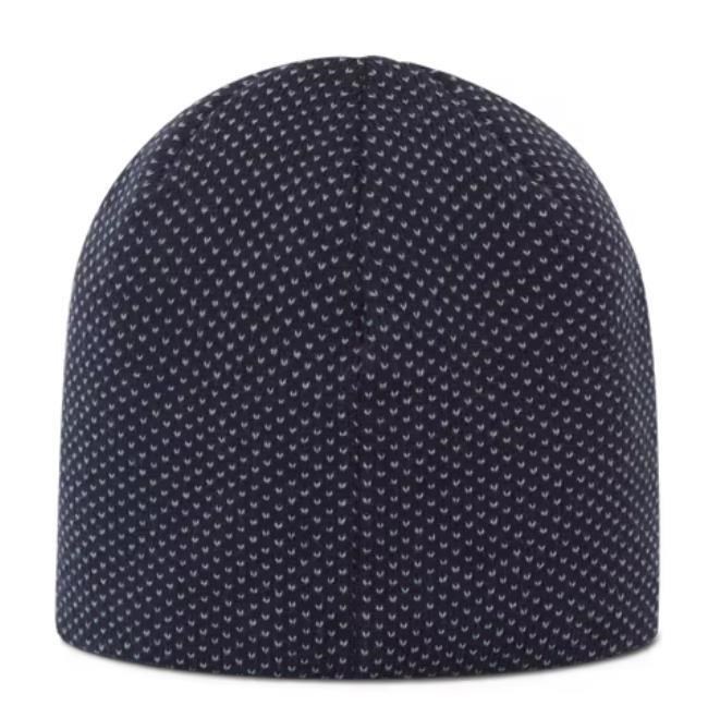 FootJoy Dot Jacquard Beanie Herren Wintermütze, dunkelblau
