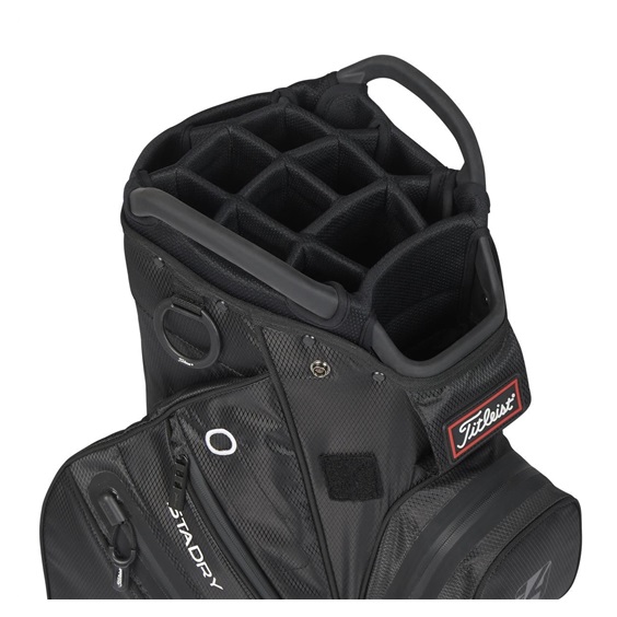 Titleist 14 StaDry Cartbag, schwarz