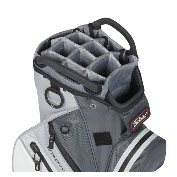 Titleist 14 StaDry Cartbag, grau