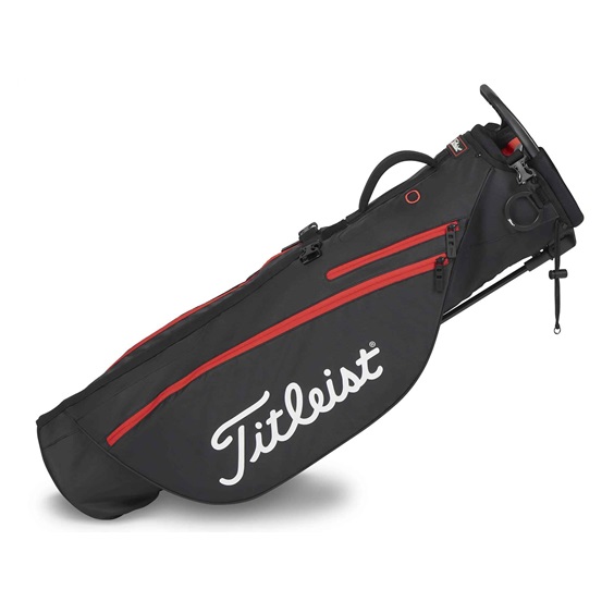 Titleist Premium Carry Pencilbag, schwarz/rot