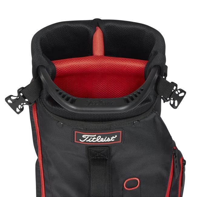 Titleist Premium Carry Pencilbag, schwarz/rot