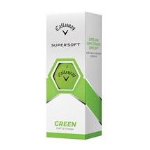 Callaway Supersoft Matte Golfbälle, grün