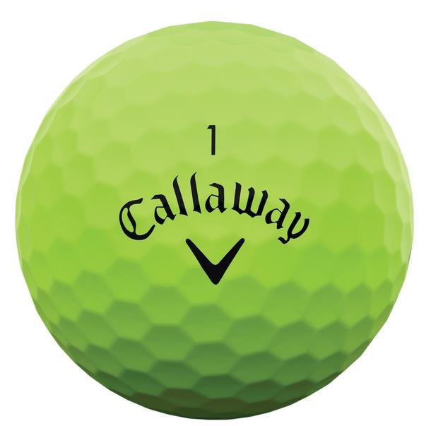 Callaway Supersoft Matte Golfbälle, grün