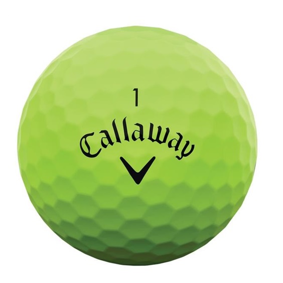 Callaway Supersoft Matte Golfbälle, grün