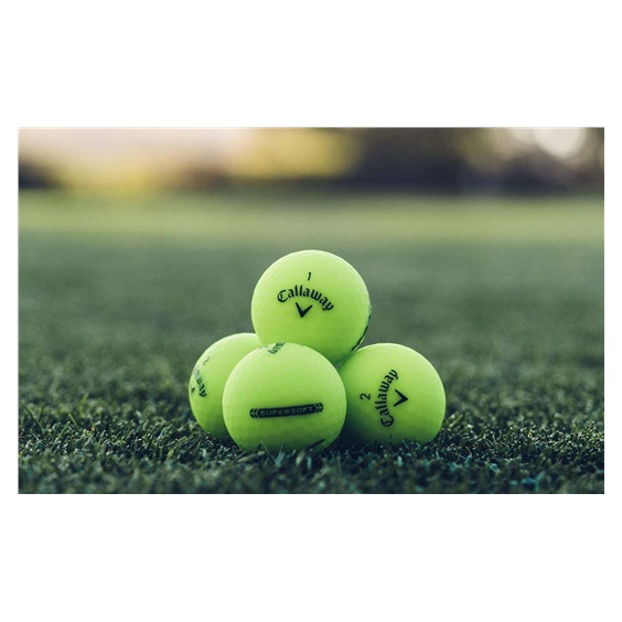 Callaway Supersoft Matte Golfbälle, grün