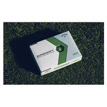 Callaway Supersoft Matte Golfbälle, grün