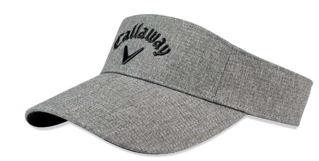 Callaway Liquid Metal Golf Visor, grau/schwarz