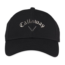 Callaway Liquid Metal Damen Cap, schwarz/grau