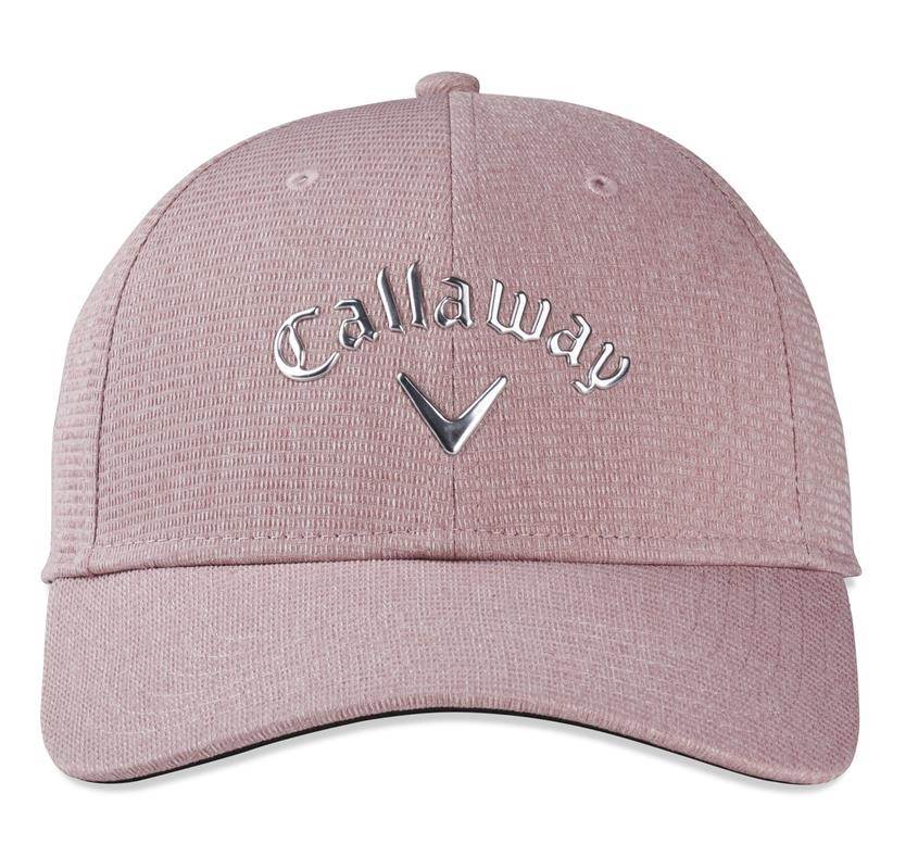 Callaway Liquid Metal Damen Cap, rosa/silber