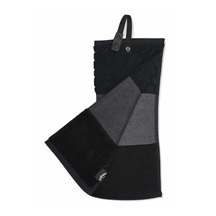 Callaway Tri-Fold Golf Handtuch, schwarz