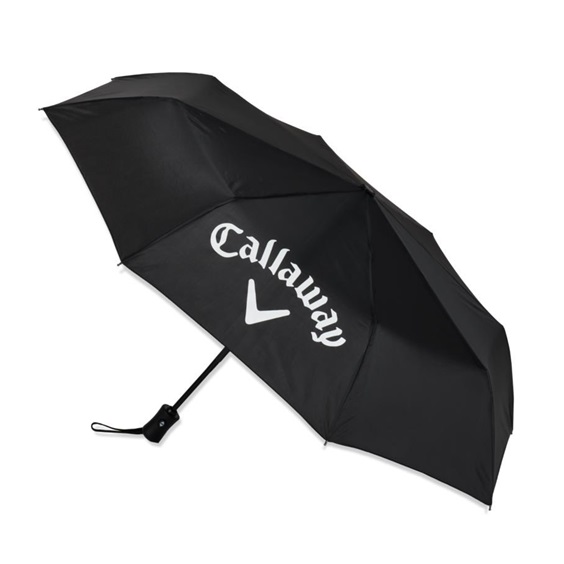 Callaway 43" Single Canopy Collapsible umbrella, black/white
