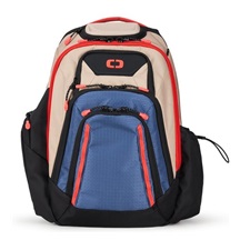 Ogio Gambit Pro Backpack 25L Rucksack, tan/blue/red