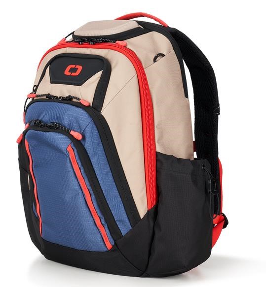 Ogio Gambit Pro Backpack 25L Rucksack, tan/blue/red