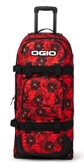 Red Ogio Rig 9890 Ogio RIG 9800 Reisetasche, red flower party | Golf Brothers.de