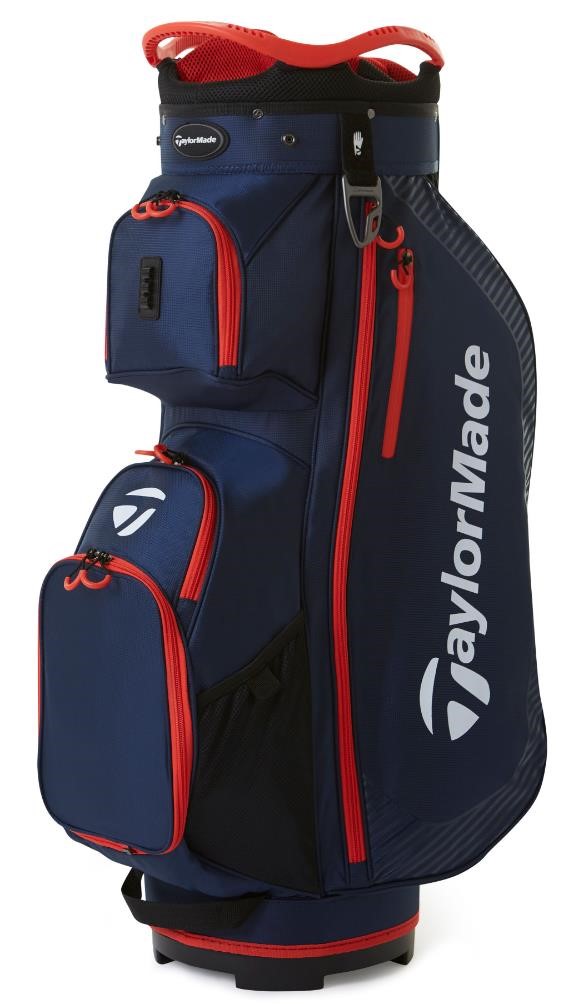 TaylorMade Pro Cartbag, dunkelblau/rot