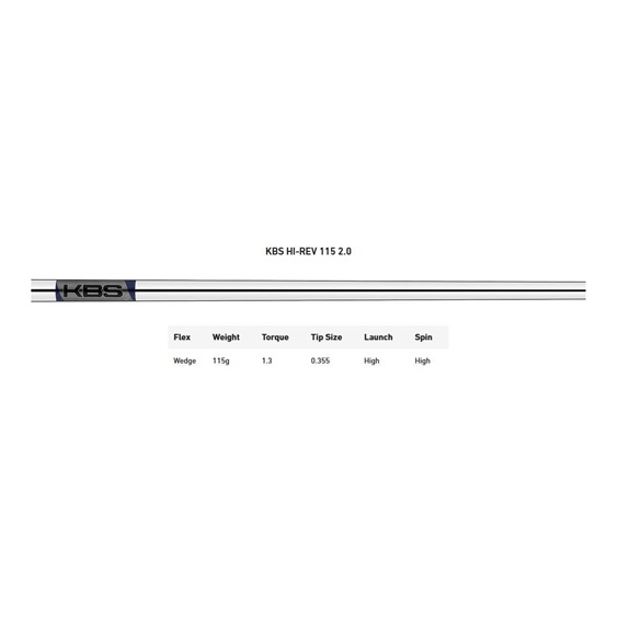 TaylorMade Hi-Toe 3 Chrome Wedge