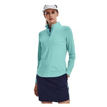 Under Armour Playoff 1/4 Zip Damen Sweatshirt, blau
