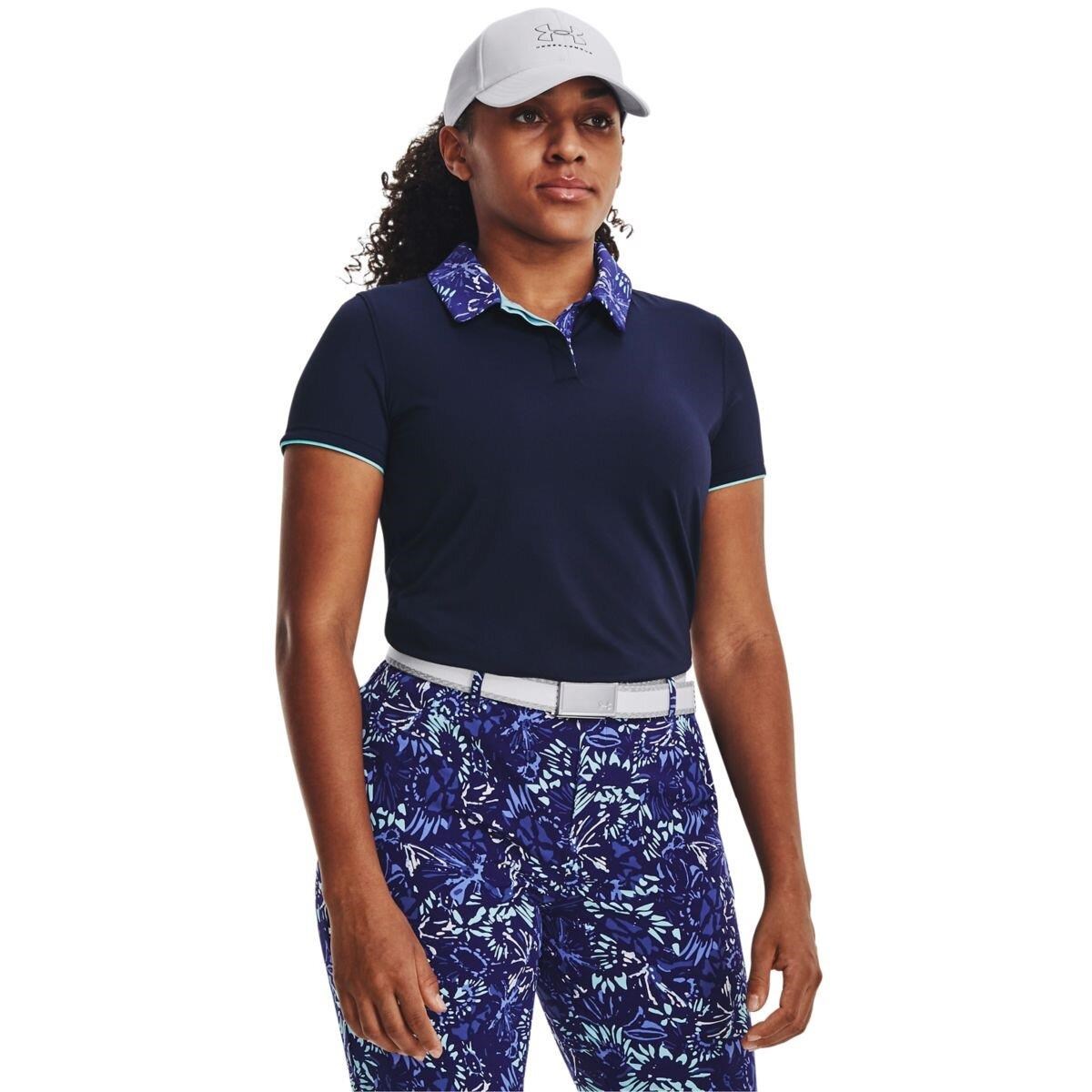 Under Armour Iso-Chill Damen Poloshirt, dunkelblau