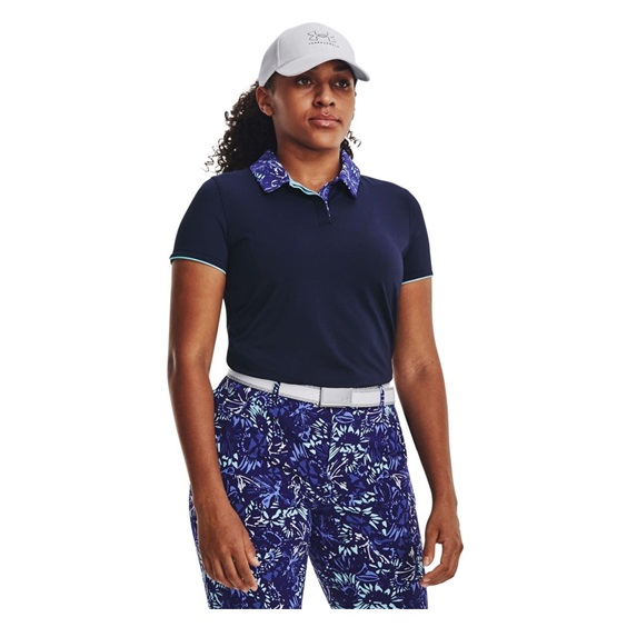 Under Armour Iso-Chill Damen Poloshirt, dunkelblau