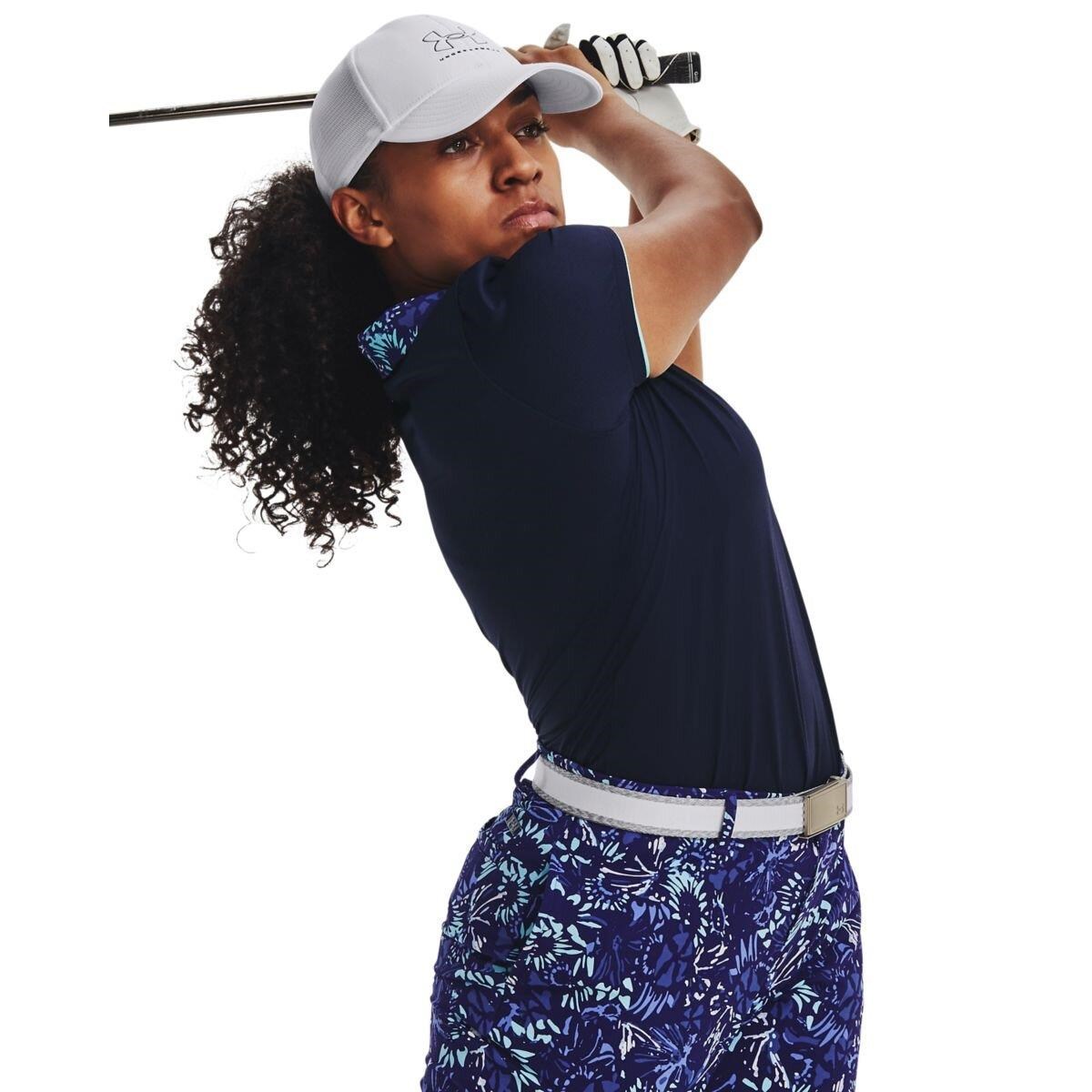 Under Armour Iso-Chill Damen Poloshirt, dunkelblau