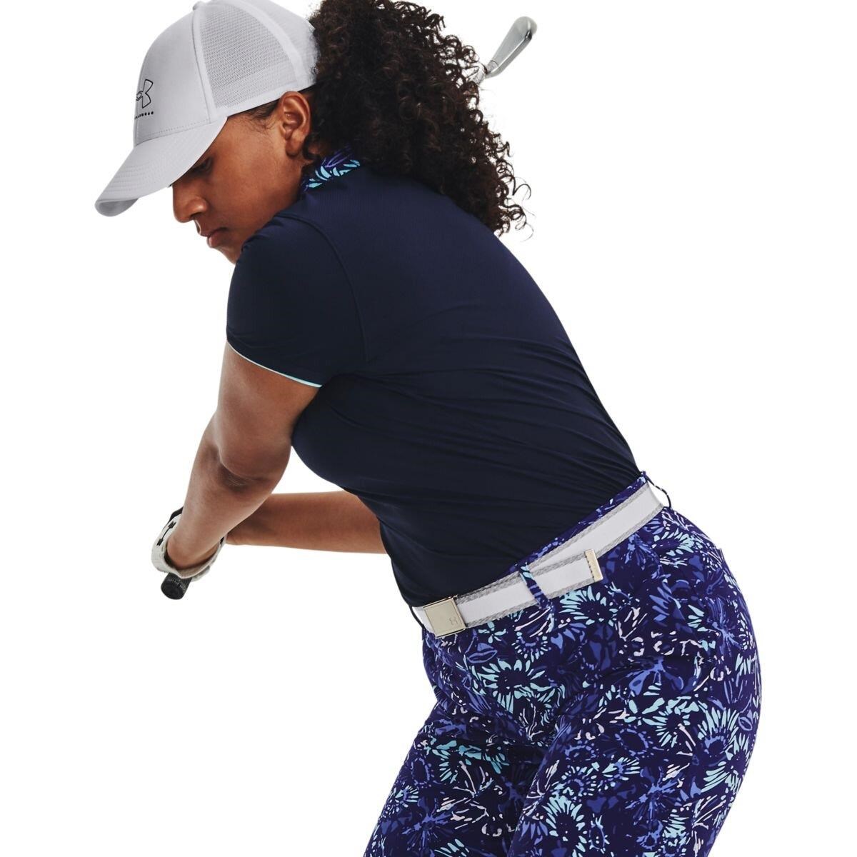 Under Armour Iso-Chill Damen Poloshirt, dunkelblau
