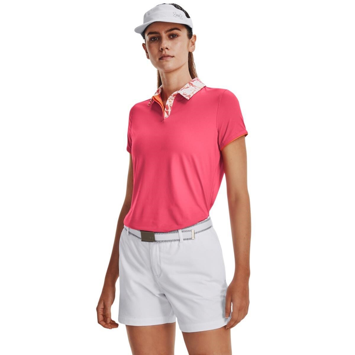 Under Armour Iso-Chill Damen Poloshirt, rosa