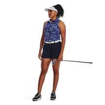 Under Armour Iso-Chill Sleeveless Damen Poloshirt, sonar blue