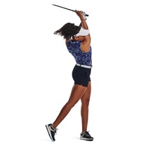 Under Armour Iso-Chill Sleeveless Damen Poloshirt, sonar blue